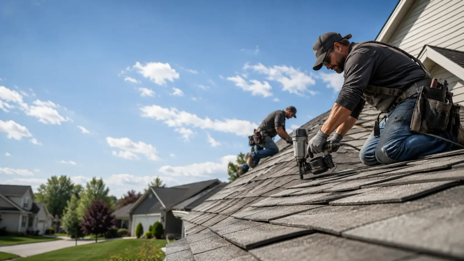 Storm Damage Roof Repair in Blackstone, IL near me